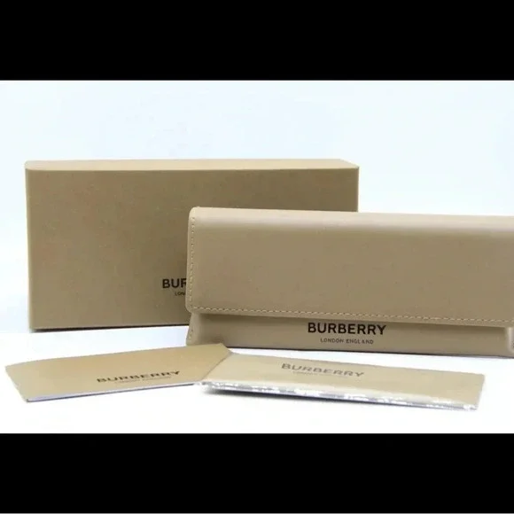 Burberry | Accessories | Burberry Brown Leather Eyeglass  display picture 3